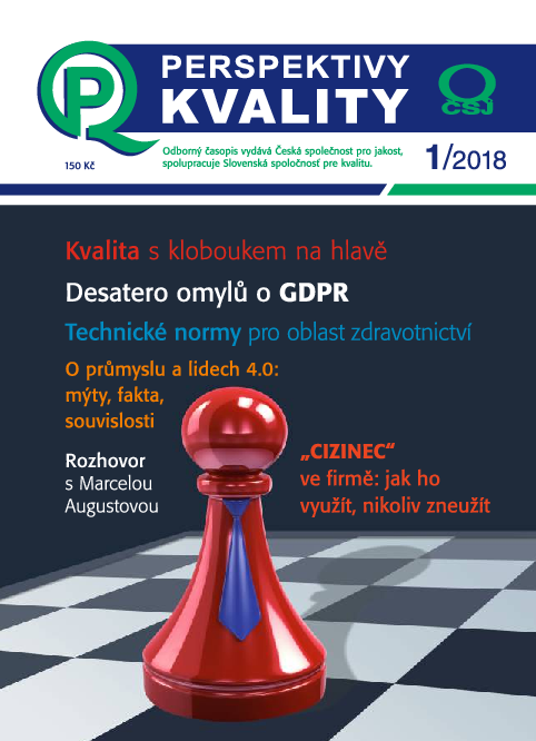 Perspektivy kvality 1/2018