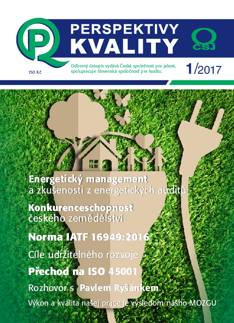 Perspektivy kvality 1/2017