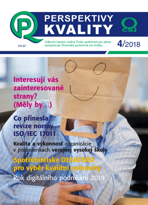 Perspektivy kvality 4/2018